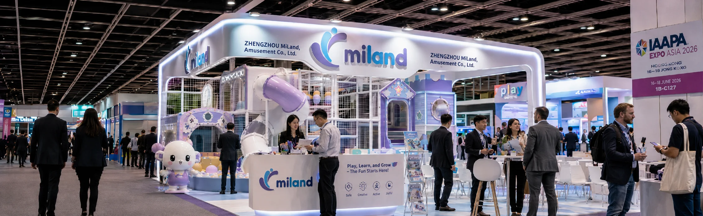 Miland на выставке IAAPA Expo Asia 2026 в Гонконге